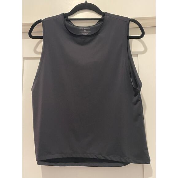 Papaya Active Women's black crop yoga top MED - Picture 1 of 6